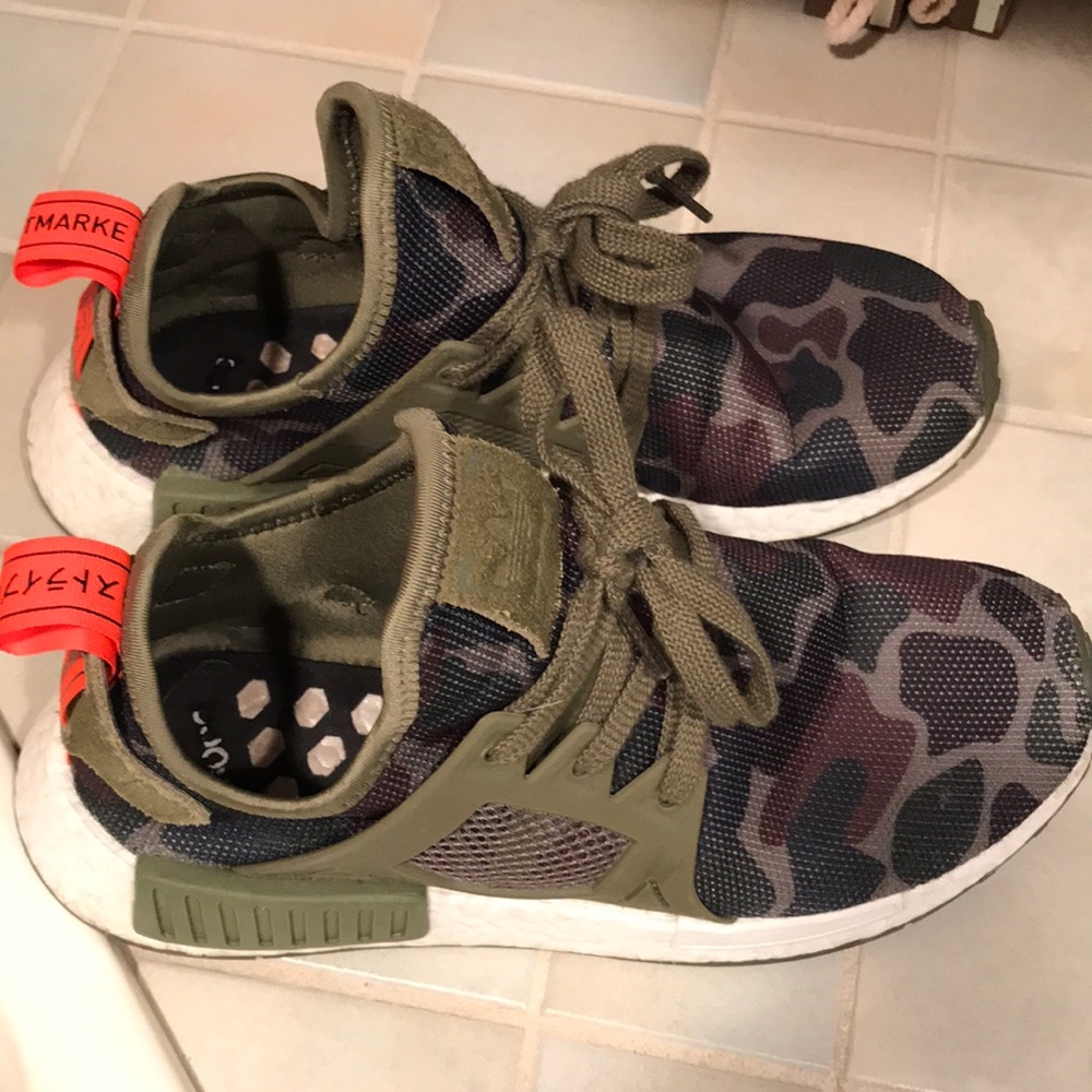 Adidas Olive Duck NMD’s